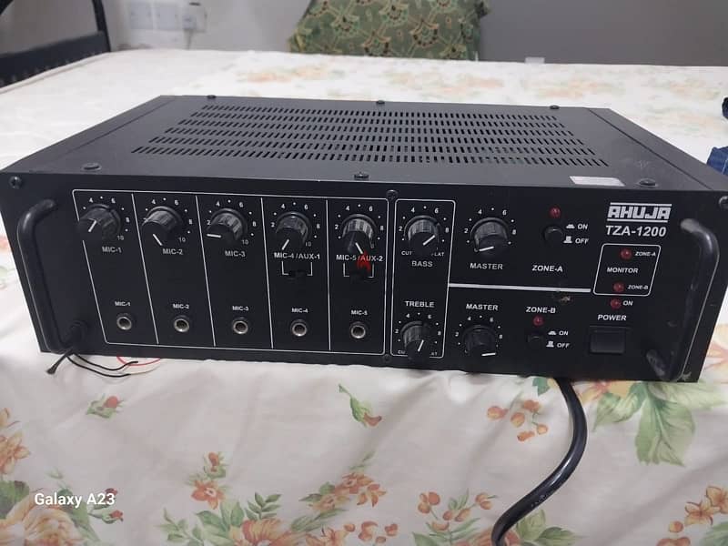 ahuja tza-1200 amplifier very good condition 0