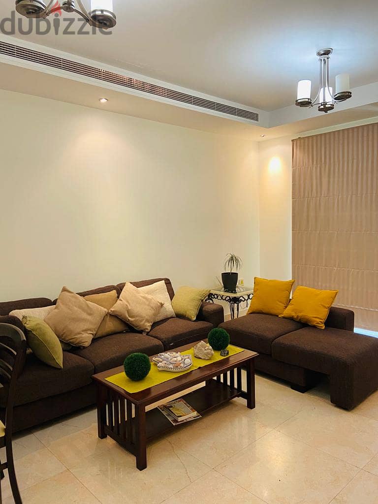 1 BHK furnished apartment for rent in Muscat Grand Mall ghfy 1