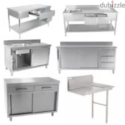 stainless steel work table sink