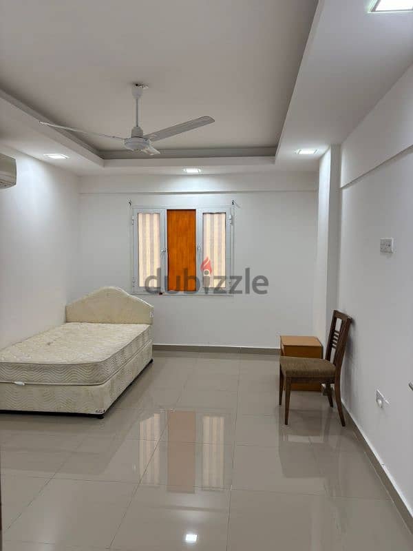 Single Room Furnished for rent in Al Gubra -Indian Male Bchlr Prefer 4