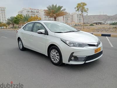 Toyota Corolla 2019 Oman car 2.0L 230km agency service full option.