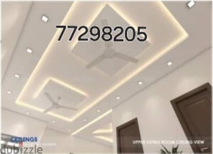 "Gypsum Board Installation and Interior design Services"