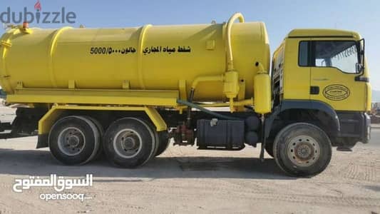 sewage water tankerشفط مجاري نظف بلوا 10000 جالوں 500