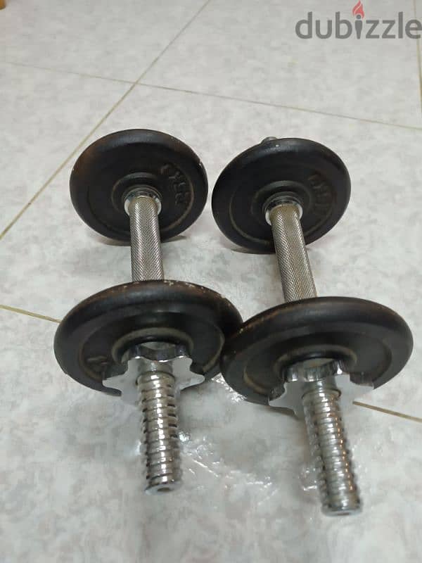 dumbbells  10kg 0