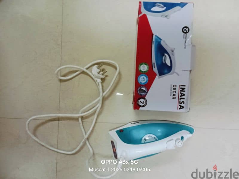 LG vacuum cleaner & Kenwood sandwich toasters & Steam iron box 3