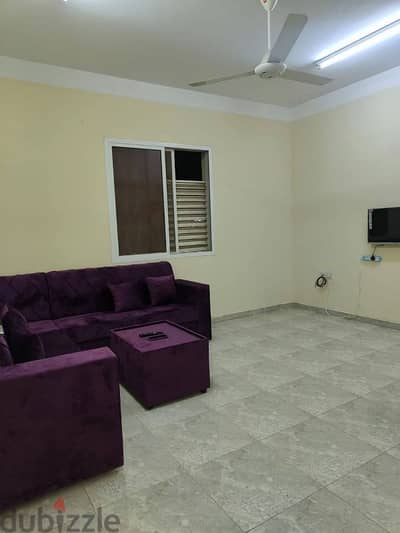 Fully Furnished 2 BHK Flat in Falaj Sohar close to Muscat Bakery