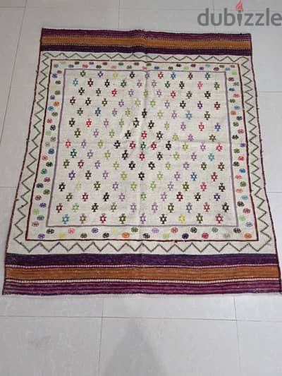 antique handmade wool Sofra