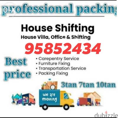 house villa office flat shifting furniture fixing best price