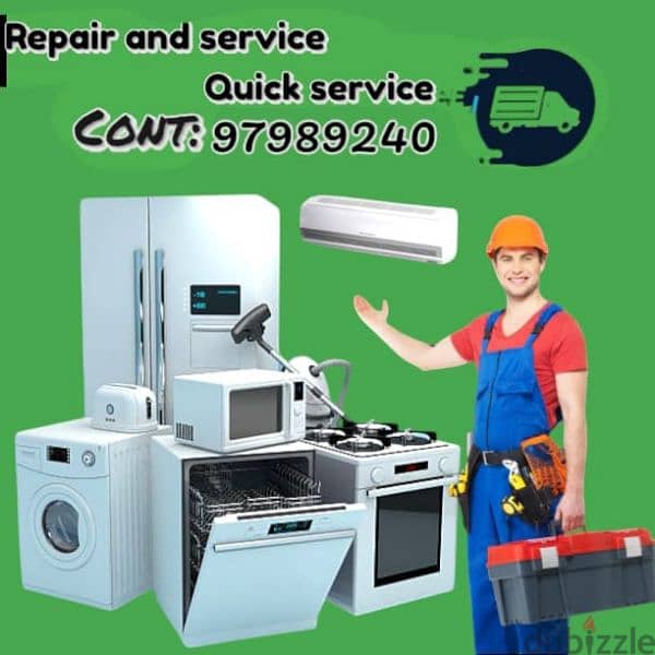 Ac Ac Washiing Machiine Refrigrator owen dishwasher ND wrk and fix 0