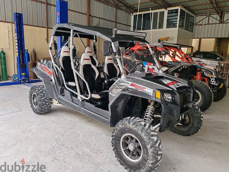 Polaris 900cc 2013 4seats بولاريس دراجة أربعة كراسي قمة النظافة 3