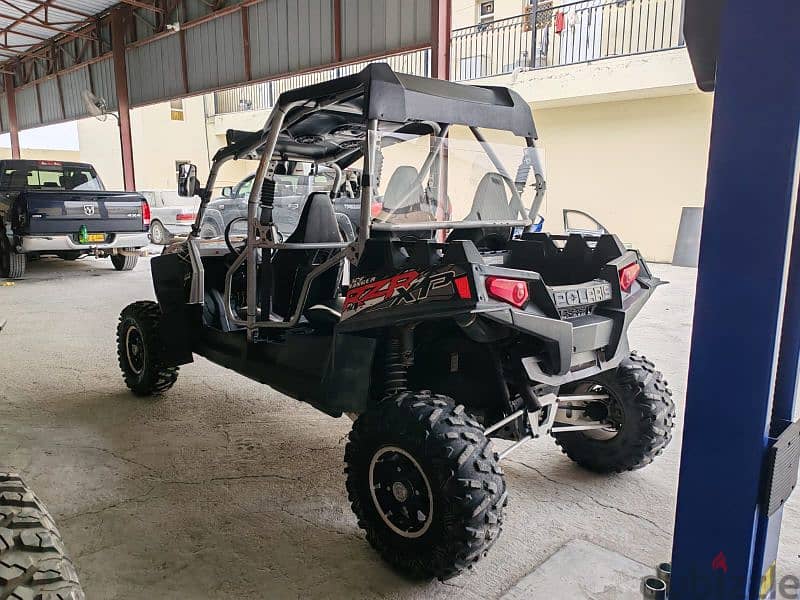 Polaris 900cc 2013 4seats بولاريس دراجة أربعة كراسي قمة النظافة 5