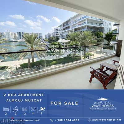 2 Bedroom Apartment For Sale in Almouj Muscat with Marina Views