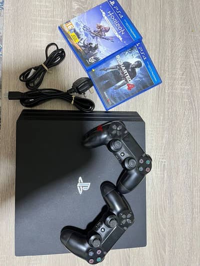 Playstation 4 pr+2original controller+2cd