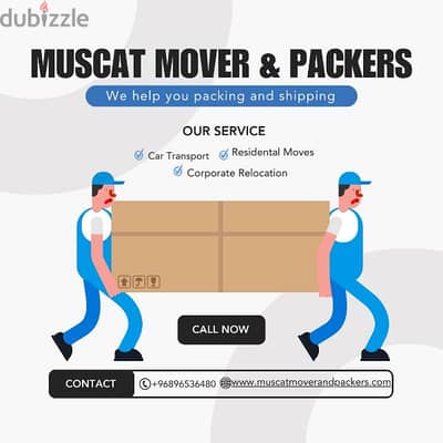 House shifting service all Muscat oman and Muscat to Slalah