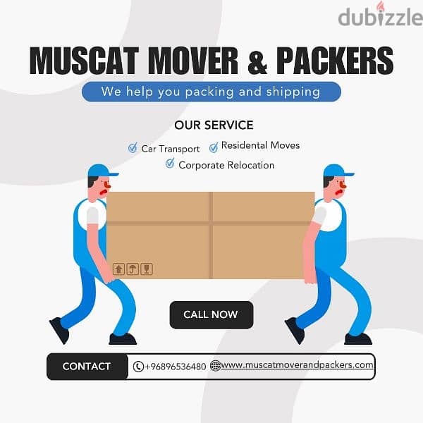 House shifting service all Muscat oman and Muscat to Slalah 0