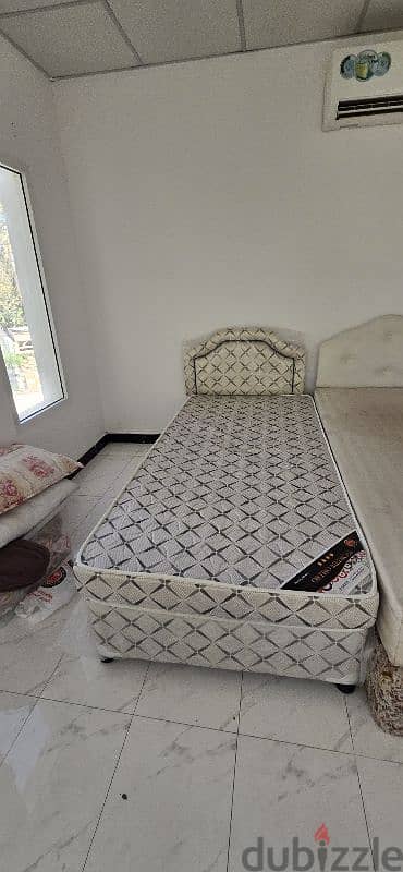 bed and mattress