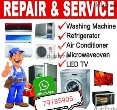 AC FRIDGE FREEZER AUTMATIC WASHING MACHINE RAPIER& SERVICES