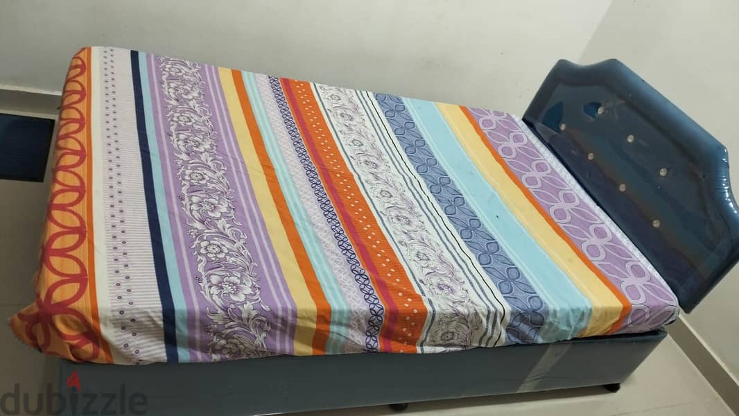 120×180 bed used, clean 2