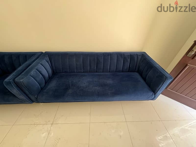 sofa from DANUBE very clean and small bed 3