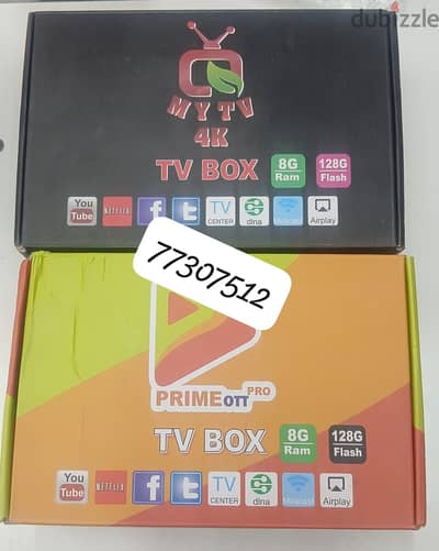 latest model android box with 1year subscription