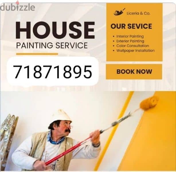 House paint services at suitable prices 0