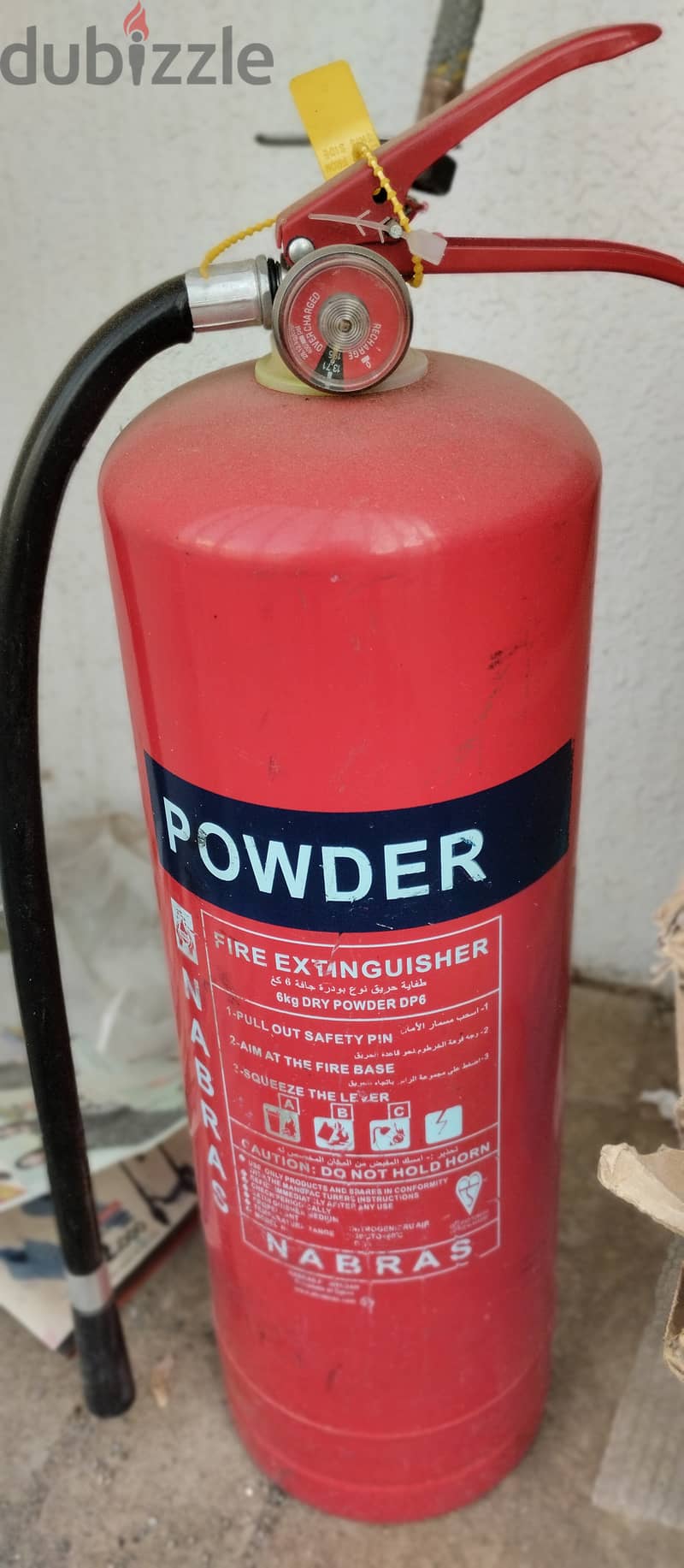 6 kg fire extinguisher dry powder DP6 1