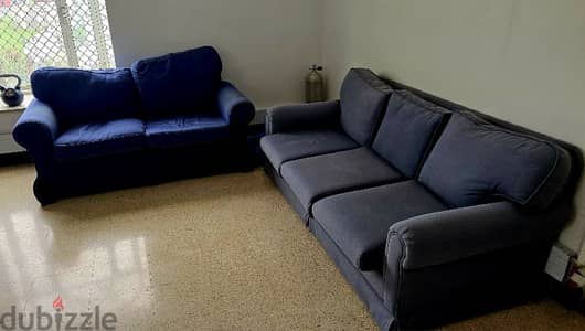 IKEA 3 and 2 seater Fofa set for sell