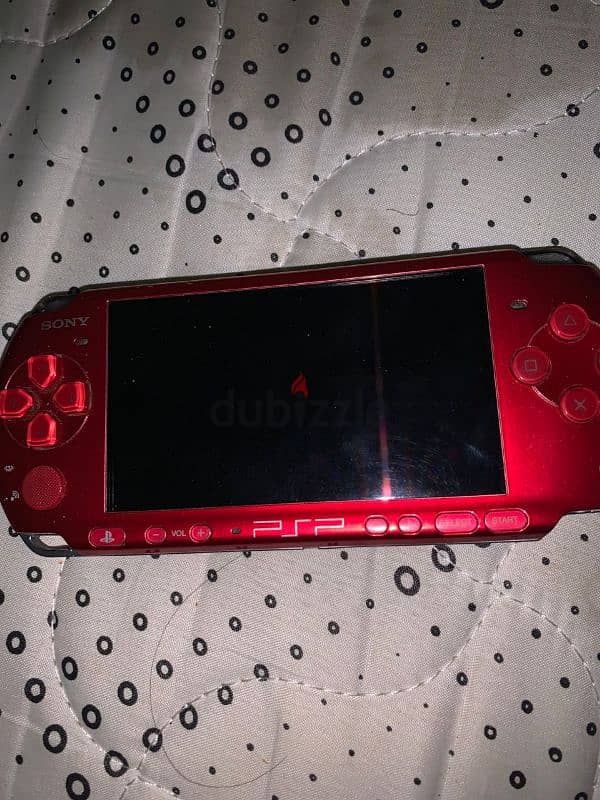 sony psp 3000 special red edition jailbreak with games 2