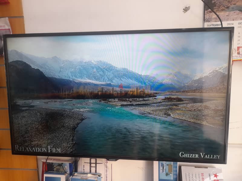 60 inch Samsung led normal anybody interested contact me 1