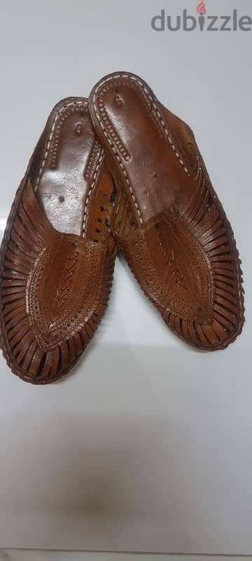 Ethnic Vibes Mens Kolhapuri Leather Chappal Mojari Ethnic Jutti Khussa