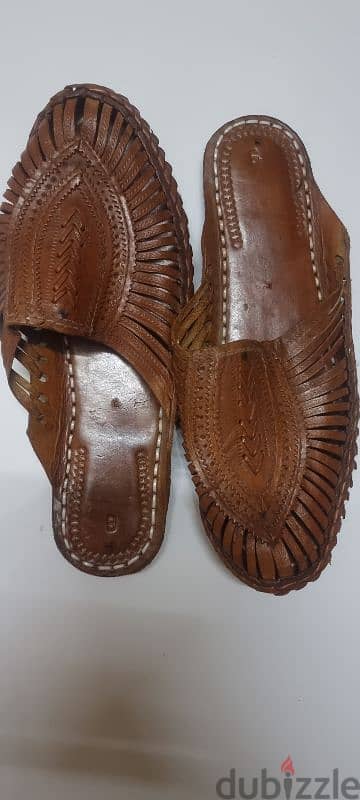 Ethnic Vibes Mens Kolhapuri Leather Chappal Mojari Ethnic Jutti Khussa 2