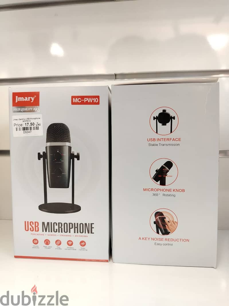 Jamry Gaming USB Microphone MC-PW10 1