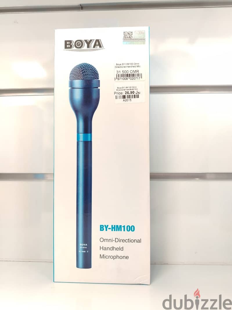 Boya BY-HM100 Omini Directional Handheld Microphone 0