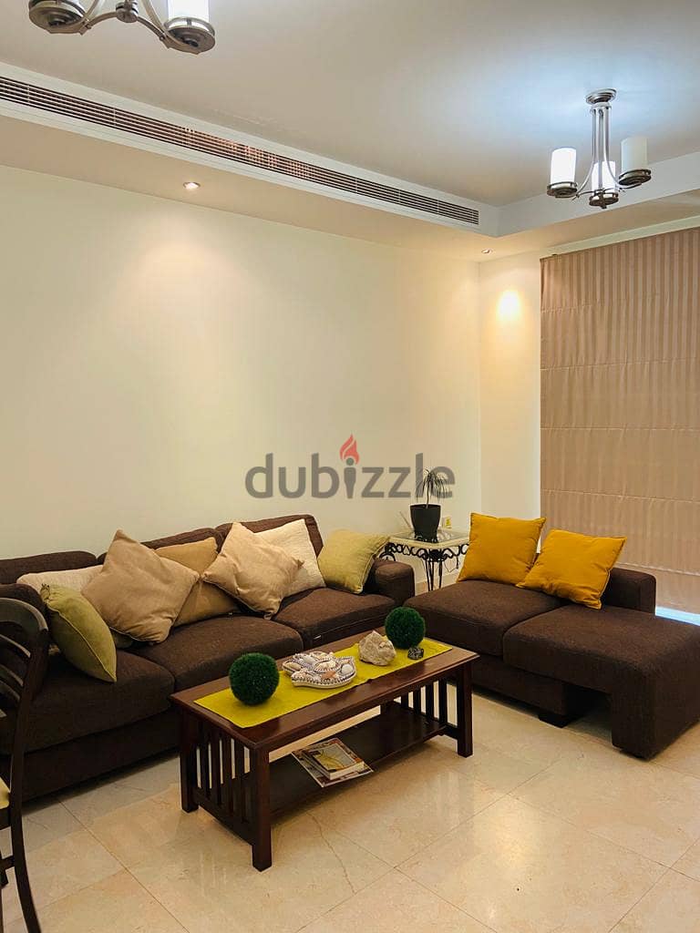 1 BHK furnished apartment for rent in Muscat Grand Mall fy 1