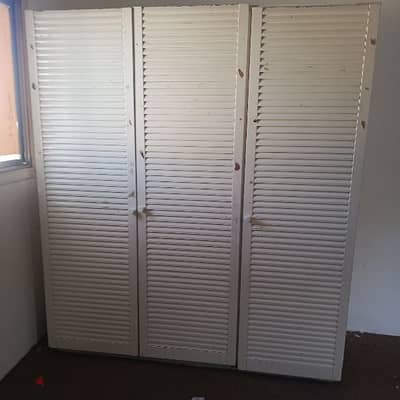 three doors cupboard