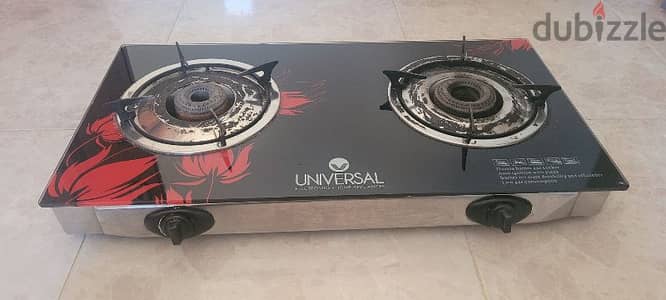 UNIVERSAL 2 BURNER STOVE