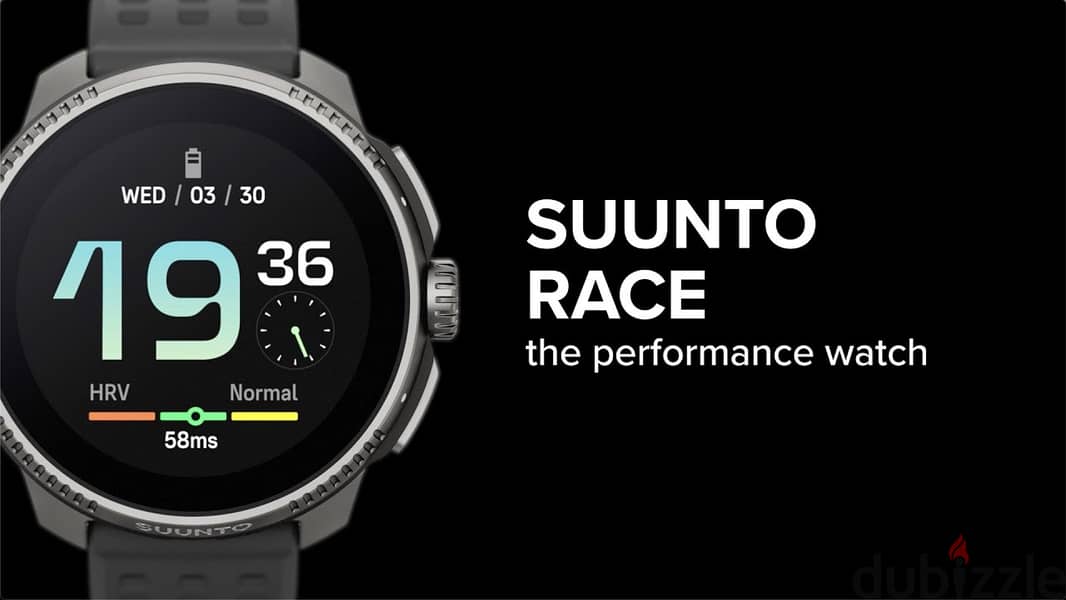 Suunto Race Titanium Charcoal - Advanced Health Watch 1