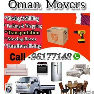 Muscat Mover carpenter house  shiffting  TV curtains furniture fixing