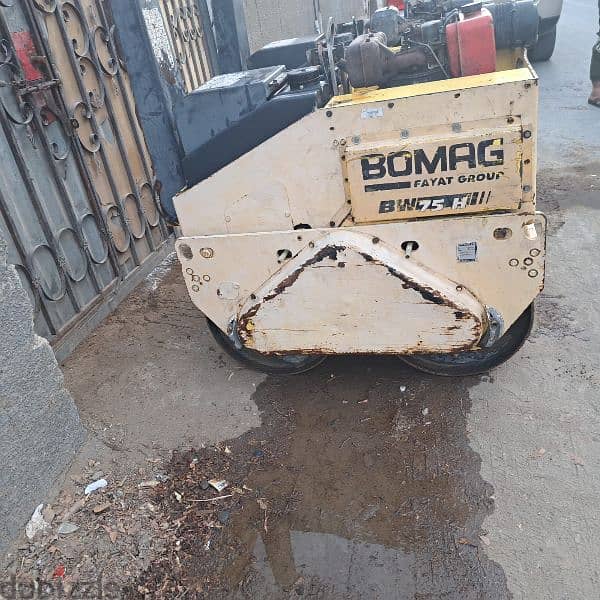 2 pics bomag 75 roller fir sale 3