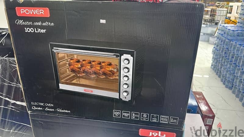 Electric oven double door 100ltr capacity for sale 1