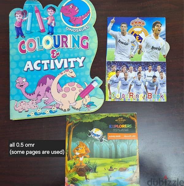 kids' books & stories and some colouring books 4