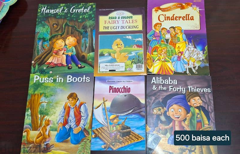 kids' books & stories and some colouring books 6