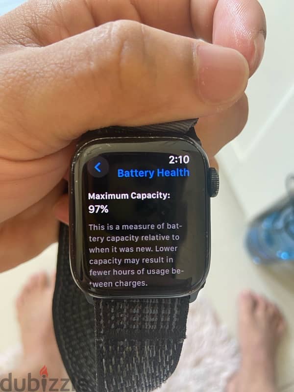 Apple Watch series 9.41 MM battery health 97 4