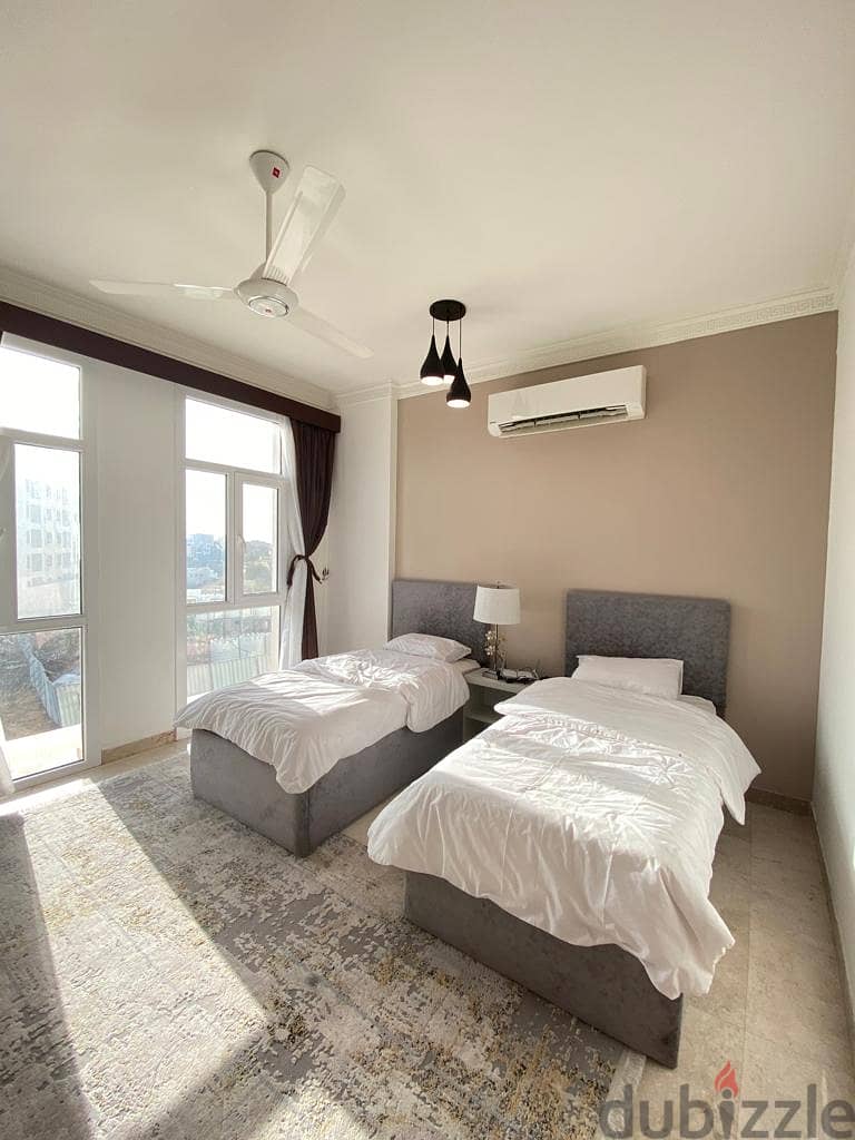 A wonderful furnished apartment for rent in Al Qurum, including intern 1