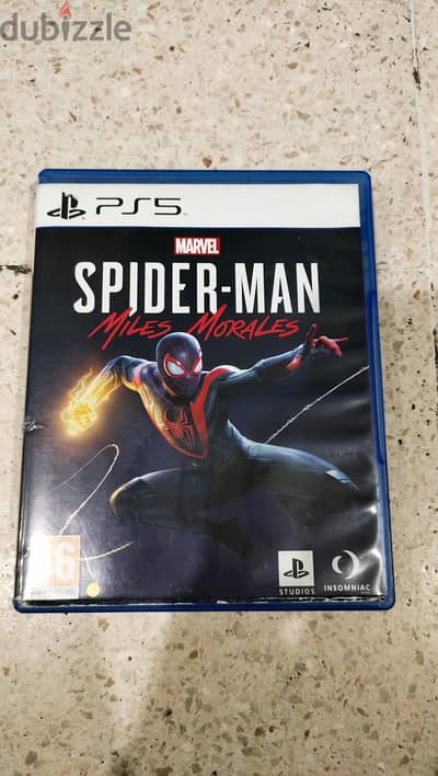 Spider Man Miles Morales PS5 Cd