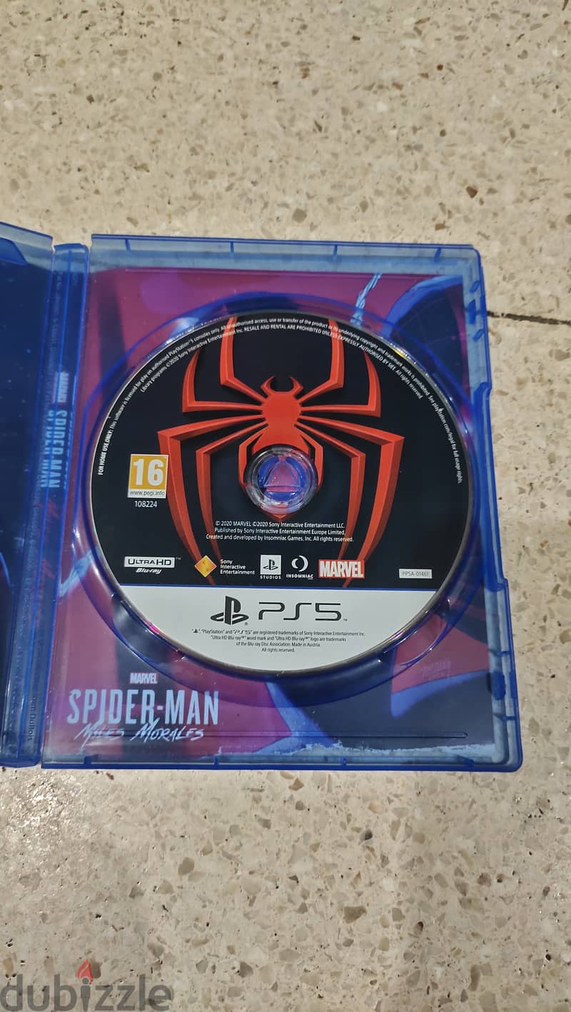 Spider Man Miles Morales PS5 Cd 2