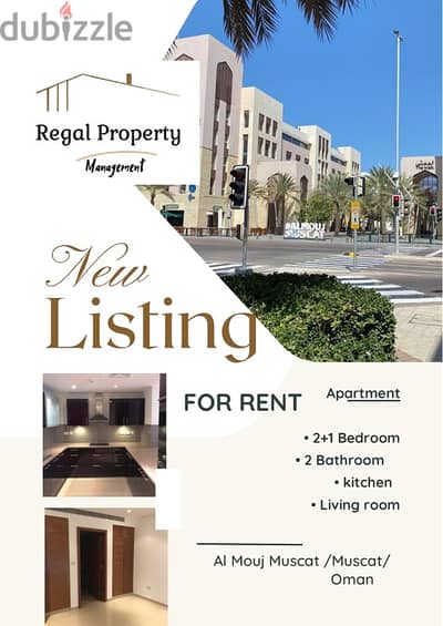 Stunning 2+1 beautiful apartment for rent  Al Mouj Muscat,