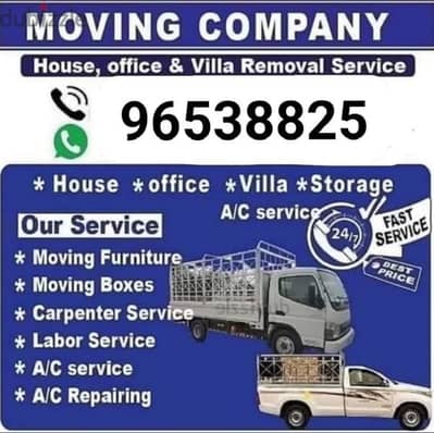 Muscat mover packer house villa shifting professional carpenter