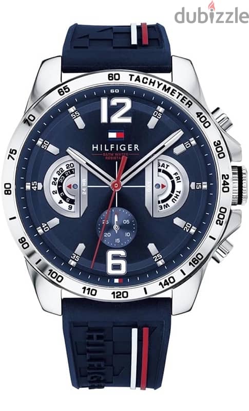 Tommy Hilfiger Original Blue dial & silicon strap, quartz Men’s watch 2