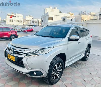 Expat Single Owner,Mitsubishi Montero 2018 Top of the Range Oman Car